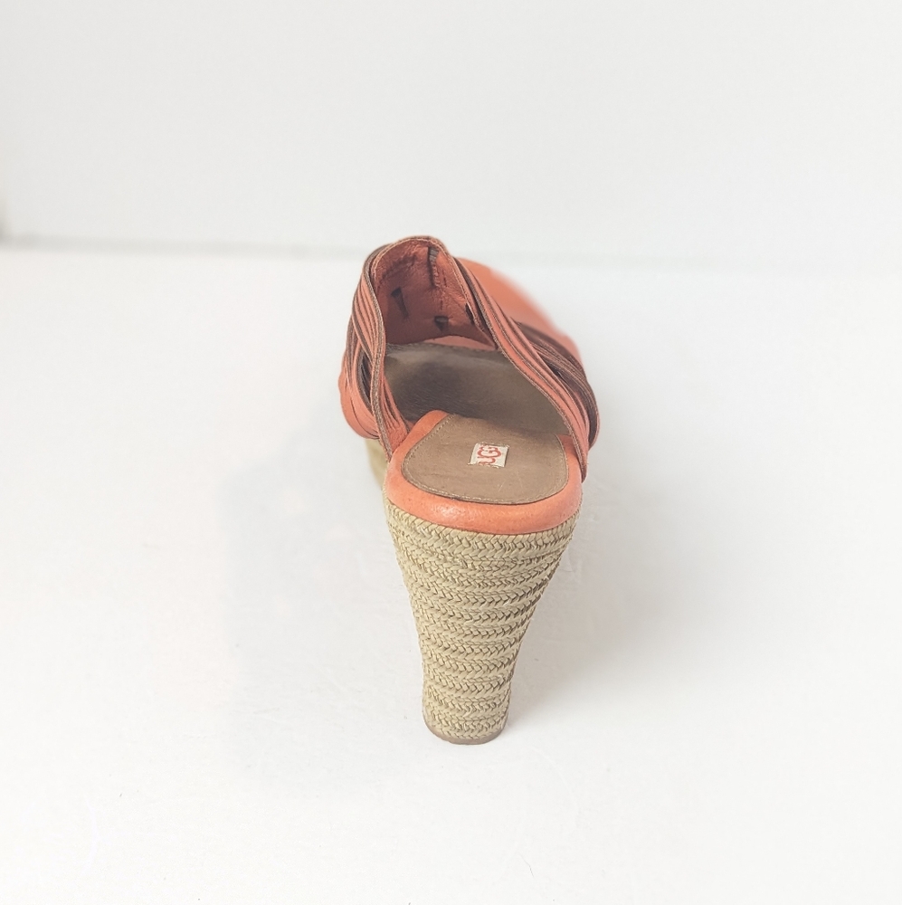 UGG Orange leather Melinda Wedges - Picture 4 of 16